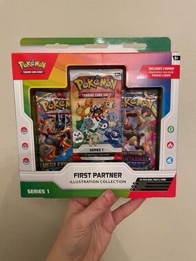 Pokemon First Partner Illustration Collection Series 1 - Unopened NIB